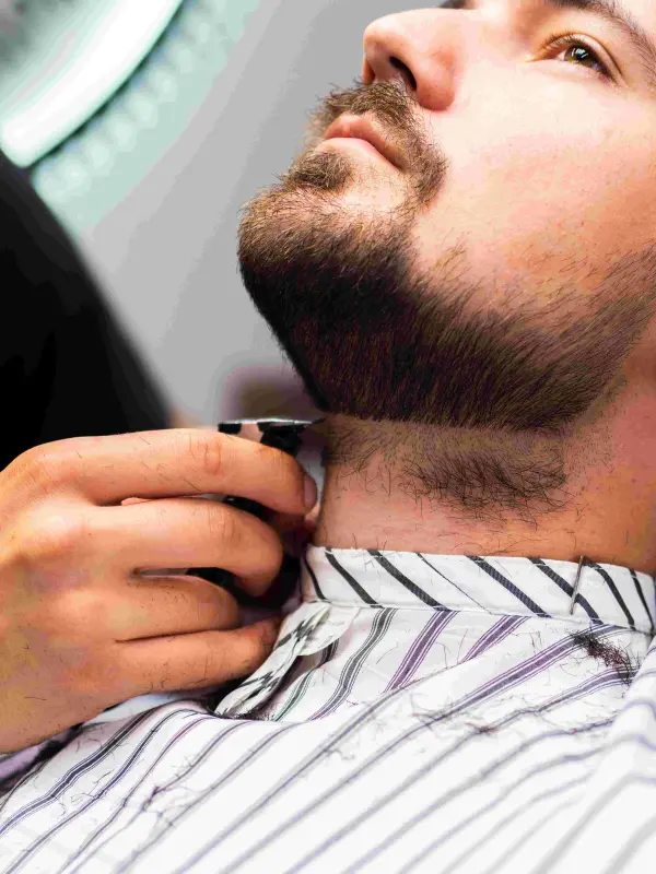 Taille barbe